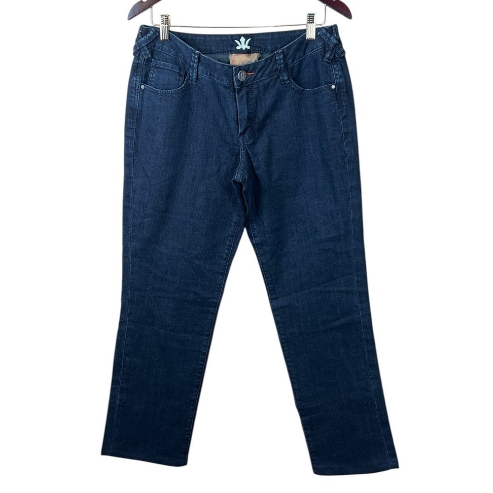 Worn Brand Jeans Women's Size 12 Blue Dark Wash Bootcut